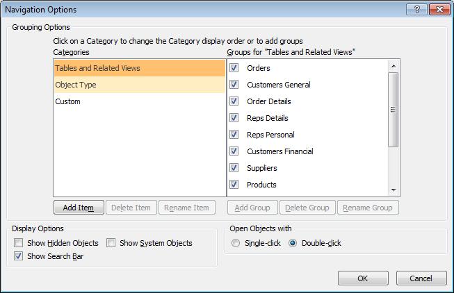 To carry out tasks on an object, right click the object and select an action from the shortcut menu. Commands available will depend on the object. 3.