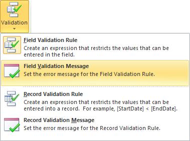 Lesson 4 Setting Field Properties 6. Enter a conditional expression in the Enter an Expression to return the default value of the field: box.