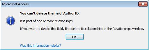 This will ensure that the field is automatically renamed in any other database objects using that field.