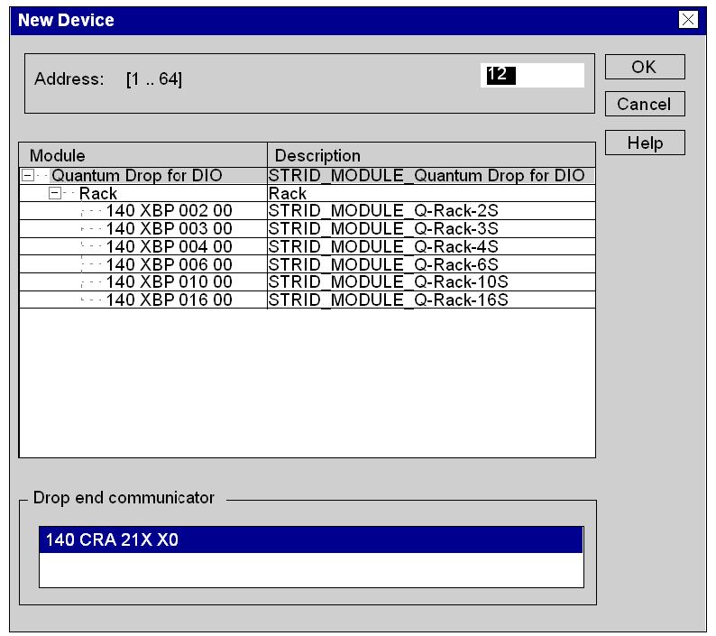 Configuring a Physical Network Step Action 2 Activate the DIO Bus check box in the configuration window and confirm your entry.