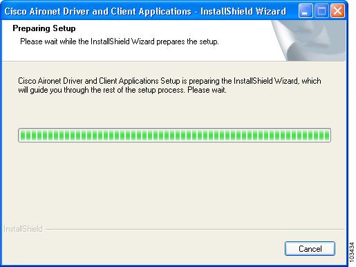 Software Chapter 3 Step 14 Step 15 Step 16 Step 17 Step 18 Click the Install Wizard file (WinClient-802.11a-b-g-Ins-Wizard-vxx.exe), where xx is the version number.
