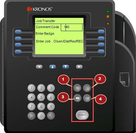 Kronos 4500 Terminal Overview The Kronos Terminal is more than just a way to capture time, it is a self-service tool!