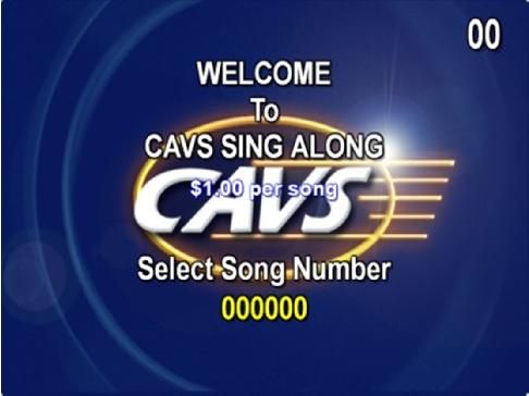 o Confirm that the red flashing lights of the bill acceptor change to blue in color. o Confirm that the touch screen monitor shows the welcome screen Welcome to CAVS Sing Along.