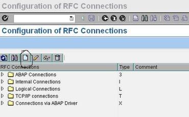 How to create an RFC destination?
