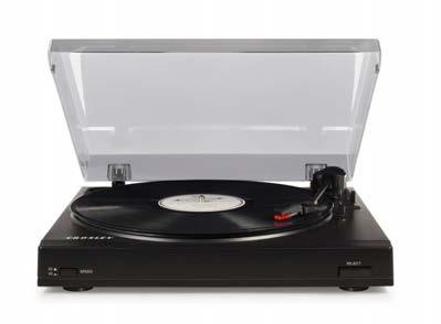T - SERIES T-SERIES T200A 2-Speed Turntable Built-in Preamp Belt Driven Auto Return Tone Arm Moving Magnetic