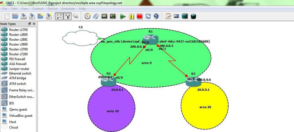 3) Dealing with the external routers: OSPF enables different area types to handle the external routes differently.