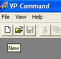 1. Start Building Editor: Click Building Editor Icon on your desk. 2. Start a New File: This will begin the process of creating a brand new VPCommand file (or project).