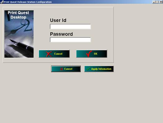 Security Form Definitions The text of the User Id screen can be modified to best suit the needs of the institution. Select the Security Form Definitions button from the setup menu.