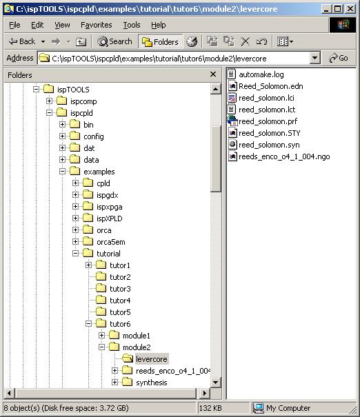 Task 6: Copy Design Files into the isplever Project In this task you will import files into your isplever project from the evaluation package and your synthesis/rev1 folder and place them into the
