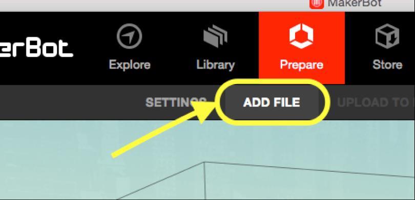 on. Now you can select the file you wish to add.