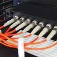 multi-media solution with blank panels and SC, ST, LC, and MT-RJ fiber optic modular