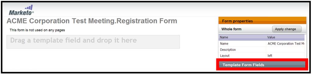 Form Editor (Original) Forms in Marketo are necessary to obtain the appropriate registration information from your leads.