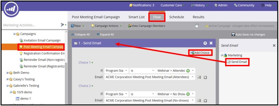 Navigate over to the Schedule tab and click the Activate button. Your postmeeting emails will now automatically be sent shortly after your meeting.