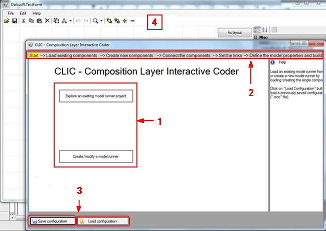 USER INTERFACE OVERVIEW User Interface overview The following shows the Start page that is displayed after launching the application: Figure 1 CLIC User Interface overview Note that, in the back of