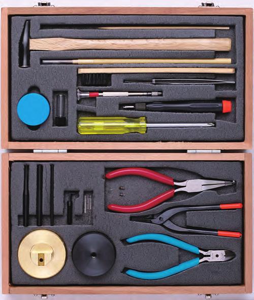 Dial Indicator Repair Tool Kit Optional Accessories for Digimatic and Dial Indicators Mitutoyo offers a tool set designed to let you perform simple repairs to your Mitutoyo dial indicator, and a