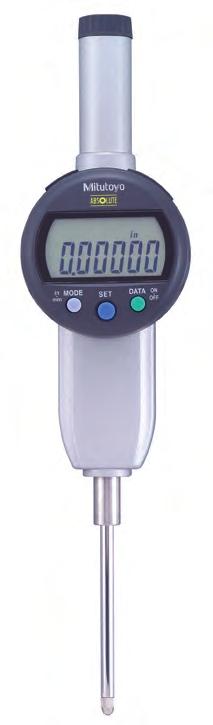 ABSOLUTE Digimatic Indicator ID-C SERIES 543 Standard Type Technical Data Accuracy: Refer to the list of specifications Resolution: 0.01mm type 0.01mm 0.001mm type* 0.001mm/0.01mm.0005 /0.01mm type.0005 /0.01mm.00005 /0.
