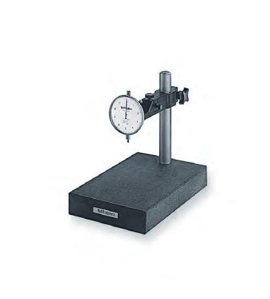 By mounting precision measuring instruments such as Digimatic indicators, Mu- Checker Cartridge Heads, and Linear Gages onto the stands, it is possible to satisfy all manner of measuring assignment.