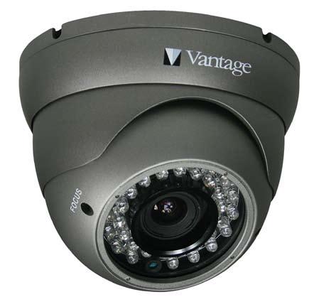 VANDAL PROOF HIGH RESOLUTION IR VARIFOCAL DOME CAMERA - VAECD543VRP VAECD543VRP is a Vandal Proof High Resolution IR Varifocal Color Dome Camera.