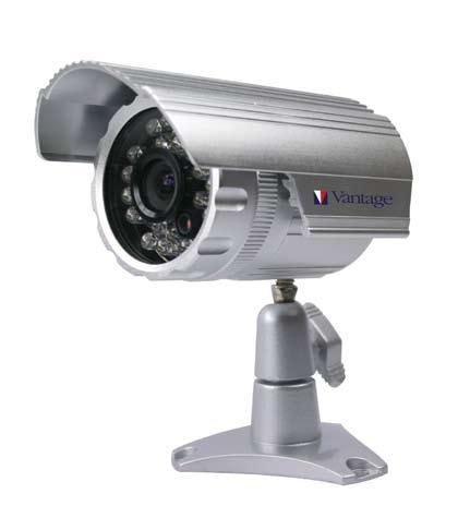 IR BULLET CAMERA - VAEBLIR10FV VAEBLIR10FV is a fully integrated IR Camera with 24 built-in infrared LEDs for high performance image quality in changing light conditions.