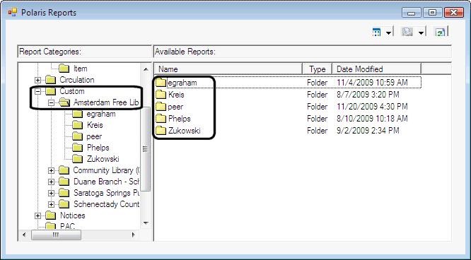 Polaris SimplyReports Guide 4.1 Saved Reports 46 5. To change the name of the report, type a different name over the displayed name in the Report name box. 6.