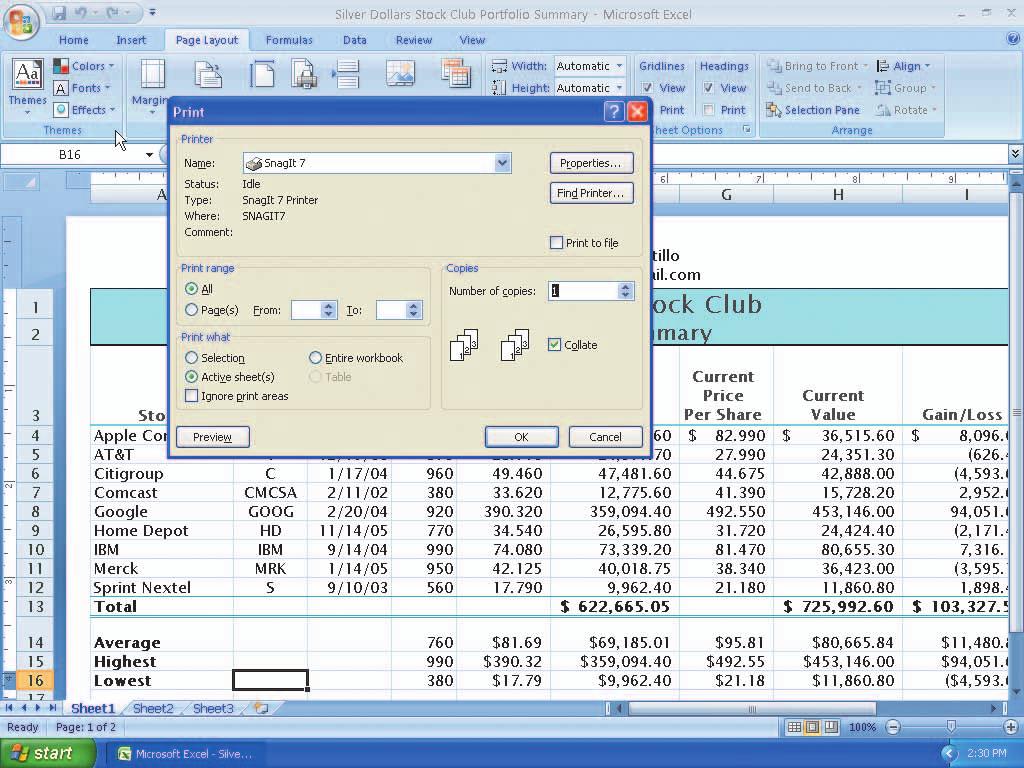 The Zoom button allows you to zoom in and out of the page displayed in the Figure 2 69 Preview window.