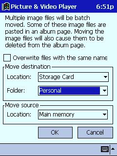 Moving All the Files in a Folder Use the following procedure to move all the files in one folder to another. To move all the files in a folder 1.