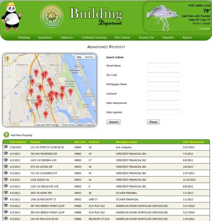 Abandoned Property Database: This takes you to a search of the Abandoned Property database.