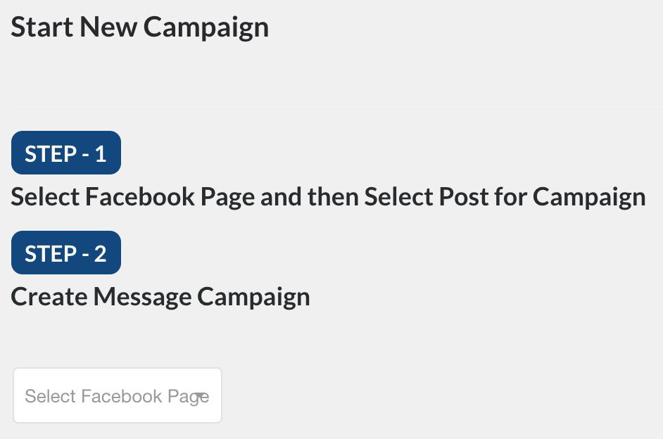 If your post does not pop up, you will have to manually enter the post ID.