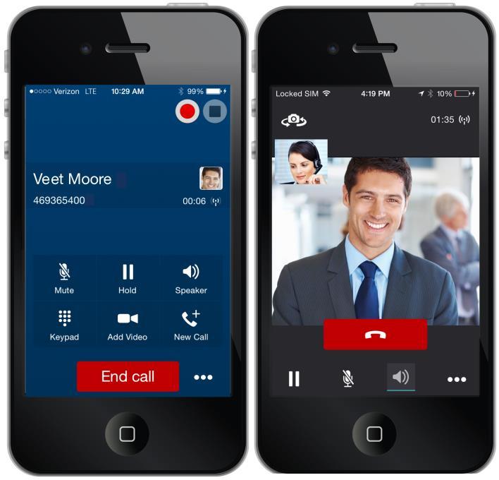 ANSWER CALL An incoming call is indicated by a ringtone. There are two options on the incoming call screen: Answer and Decline.