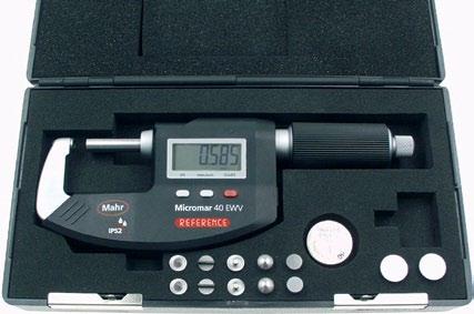 - 3-1 Universal Digital Micrometer Micromar 4 EWV with sliding spindle ABS IP2 USB MarConnect RS232C Digimatic DIN 863-3 Functions: RESET (Zero setting the display for Relative measurement) ABS