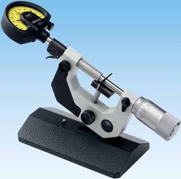 - 3-18 Precision Bench Micrometer Micromar 4 TS DIN 863-3 Applications For rapid measurements of diameters of cylindrical parts (shafts, bolts and shanks) Measurements of thickness and length