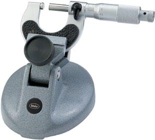 - 3-24 for Micromar Micrometers 41 H Stand 41 H For mounting a micrometer Enables the user to use both hands to operate the micrometer and / or to insert a work piece Sturdy, heavy-duty base,