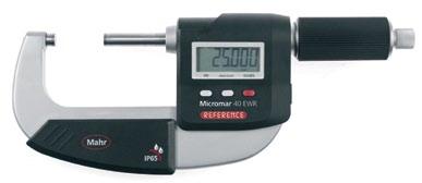 + 3- Digital Micrometer Micromar 4 EWR with data output IP6 USB MarConnect RS232C Digimatic ABS Functions: RESET (Zero setting the display for Relative measurement) ABS (Switch between Relative and