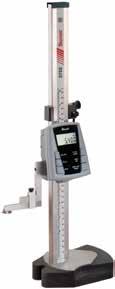 65 3753B ELECTRONIC DEPTH GAGE With Output Hardened stainless steel bar for long life Removable hook attachment for measurements from the edge of the slots, grooves, etc.