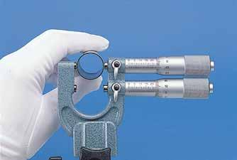 Limit Micrometers SERIES 113 Can be used as a go/no-go gage by setting the upper and lower limits.