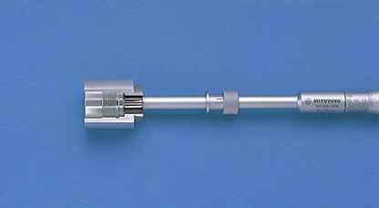 Groove Micrometers SERIES 146 Flanged spindle for measuring width, depth and location of grooves inside/ outside bores, and tubes.