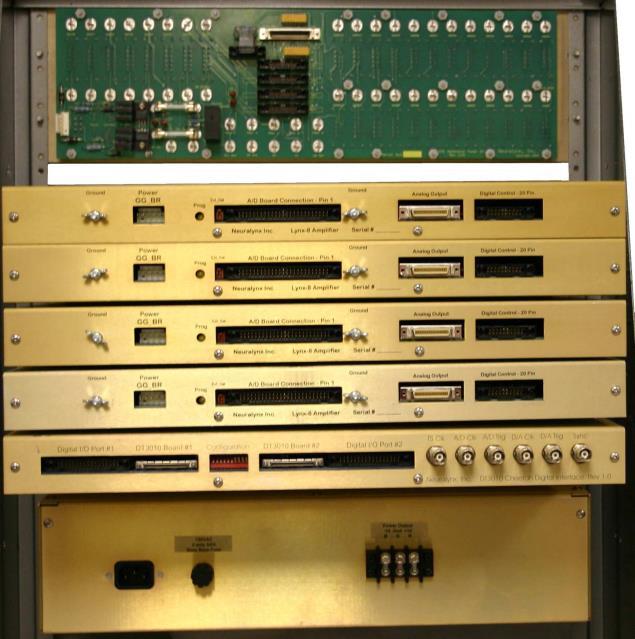 Mounting of the Cheetah hardware is now complete, below is a front and back image of a