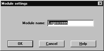 5 JUMO mtron-itool project design software 5.4.1 Module settings Setup dialog A characteristic designation for the paperless recorder is provided here.
