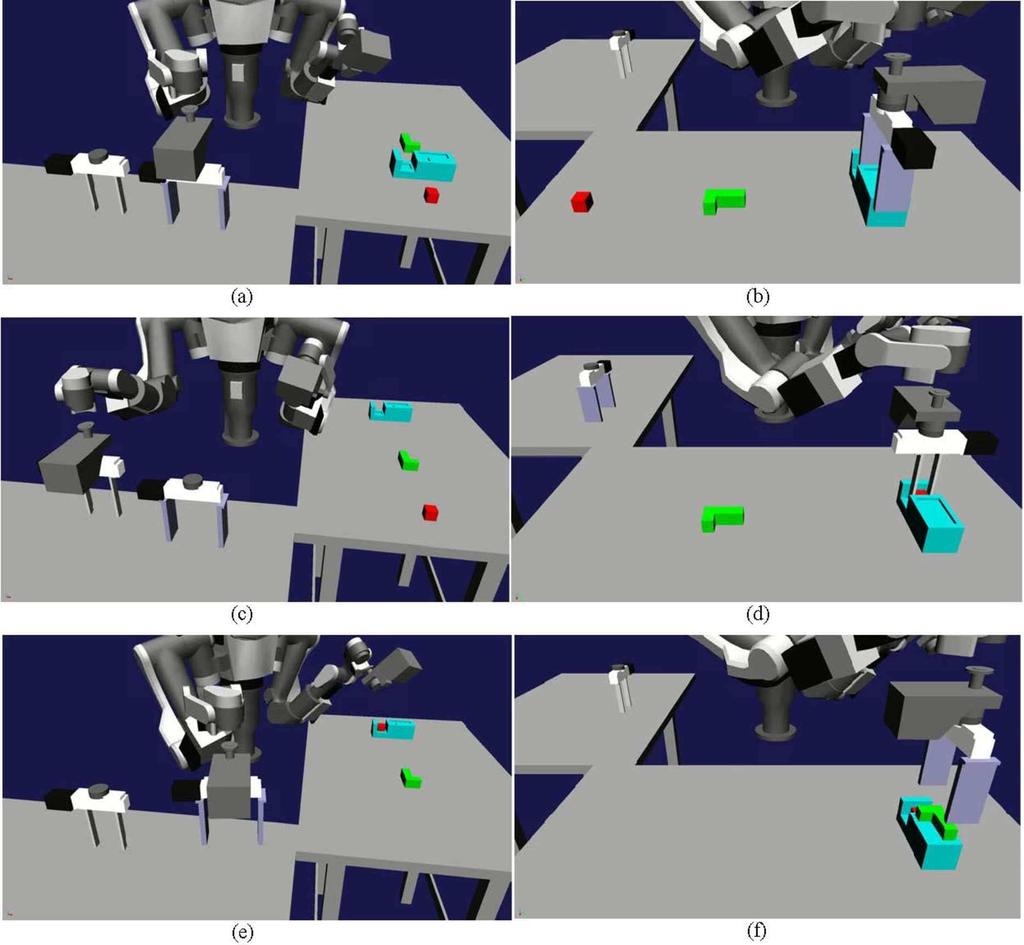 Singh, Robust Robotic Assembly through Contingencies, Plan Repair and Re-Planning, Proc. of IEEE Int. Conf. on Robotics and Automation, 2010. [6] U. Thomas, T. Stouraitis, and M. A. Roa, Flexible Assembly through Integrated Assembly Sequence Planning and Grasp Planning, Proc.