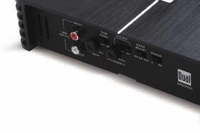 Low-level RCA-type inputs High-level inputs (speaker wire) Selectable crossover (high-pass/low-pass/full range)