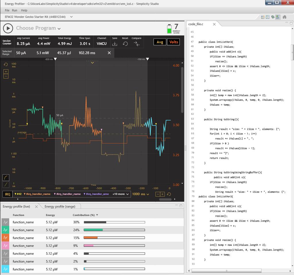debugging made simple Analyze current