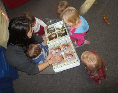 We spent large amounts of time flipping through the books and focused on what we saw in the pictures.