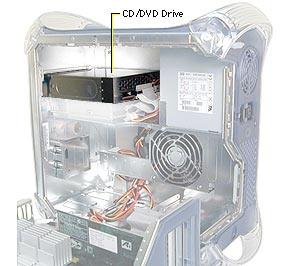 Take Apart CD/DVD Drive, PCI/AGP Graphics/Gigabit Ethernet/Digital Audio - 97 CD/DVD Drive, PCI/ AGP Graphics/Gigabit