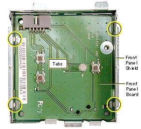 Take Apart Front Panel Board, PCI/AGP Graphics/Gigabit Ethernet/Digital Audio - 5.