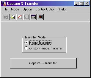 Capture & Transfer This mode allows you to transfer an image of what is currently displayed on the PC monitor. This mode can only be available in the Single Projector Operation Mode.