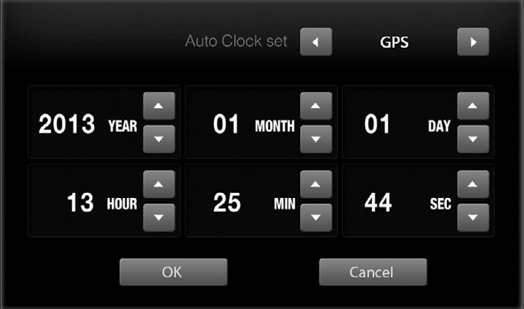 How to Set UP - Setting - Display - Time Set How to Set UP - Setting - Audio Auto Clock Set : 2 options - GPS/Off. Select GPS to follow GPS time.