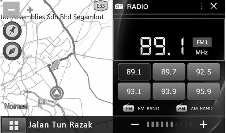 How to Use - Radio PIP How to Use - MEDIA - Music Current Source Indicator : Displays source currently playing. Current Display Indicator : Show current sound mode, band, and frequency.
