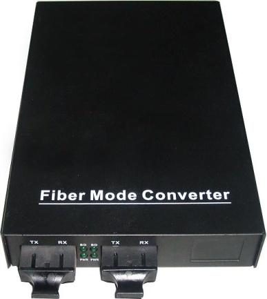 Fiber mode converter Fiber Connection Parameters 1. Transfer fiber a) multi-mode 50/125, 62.5/125 or 100/140μm b) single mode 8.3/125, 8.7/125, 9/125 or 10/125μm 2. Distance 3. 155M,multi-mode2Km. 1.25G,multi-mode550m.