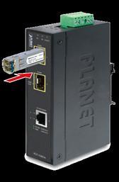 Appendix Available Gigabit Fiber Optic SFP Modules: MGB-GT SFP-Port 1000Base-T Module-100m MGB-SX SFP-Port 1000Base-SX mini-gbic module-550m MGB-LX SFP-Port 1000Base-LX mini-gbic module-10km MGB-L50