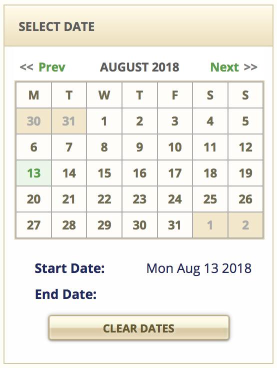 Ordering Hot Lunch Lunch orders for the upcoming week must be placed by 9 pm on Sunday. 2. Click on Preorder, then click on the calendar and select dates you wish to order.